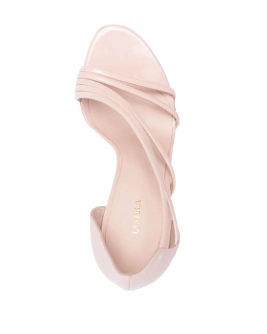 Le Silla Pink Scarlet 110Mm Sandals