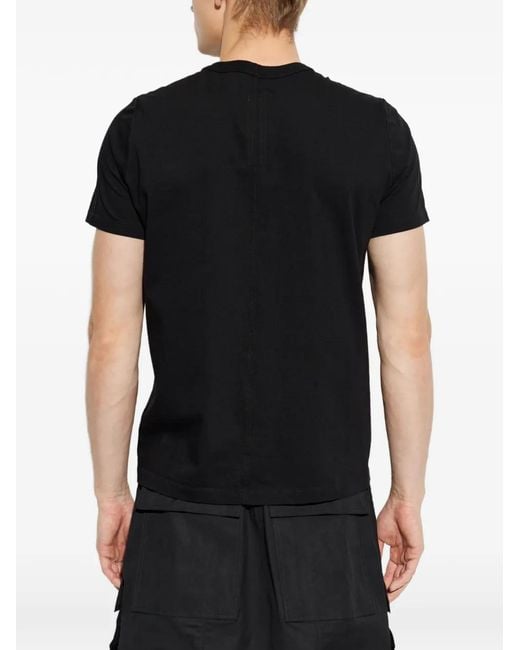 Rick Owens Black Short-Sleeve T-Shirt for men