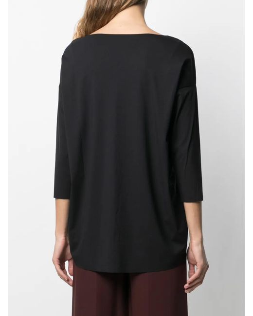 Wolford Black Aurora Pure Cut Top