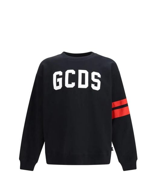 Gcds Red Logo-Print Sweatshirt for men