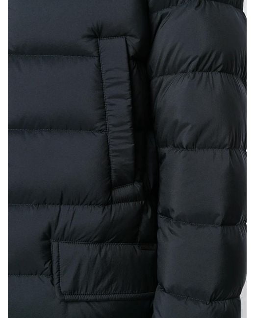 Moorer Blue Galileo Padded Jacket for men