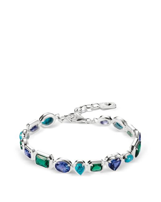 Thomas Sabo Metallic Elyndra Armband Mit Schmucksteinen