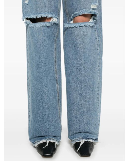 Séfr Blue Wide-Leg Jeans