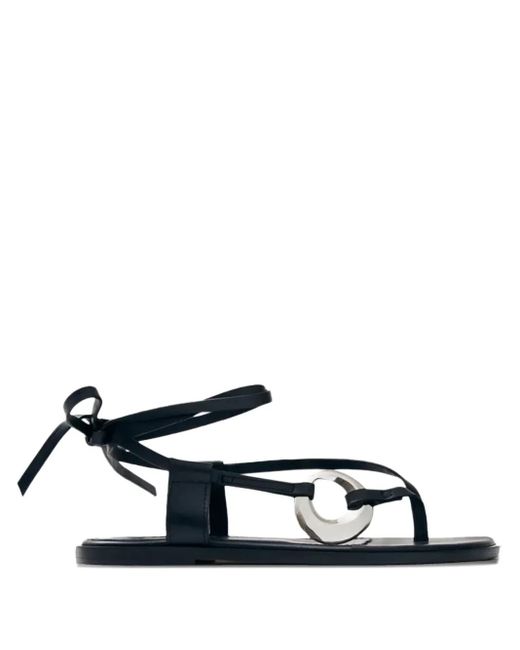 Alohas White Morosia Flat Sandals