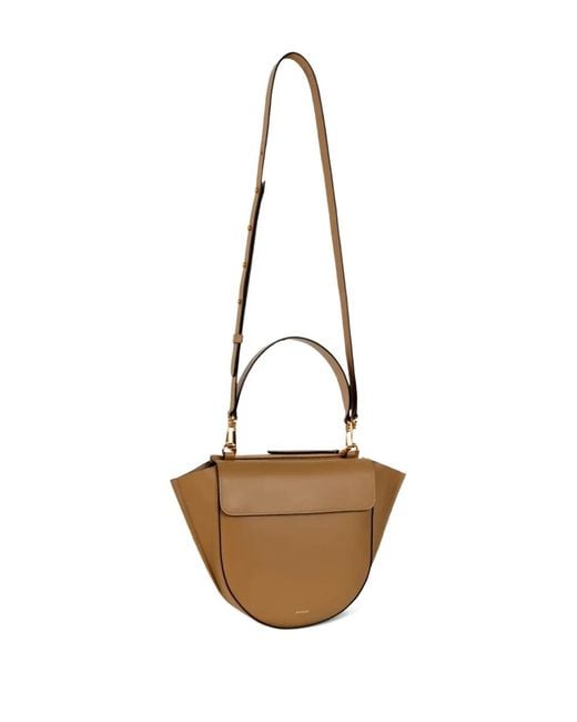 Wandler Brown Hydrangea Tote Bag