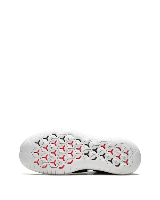 Nike White Free Rn Sneakers