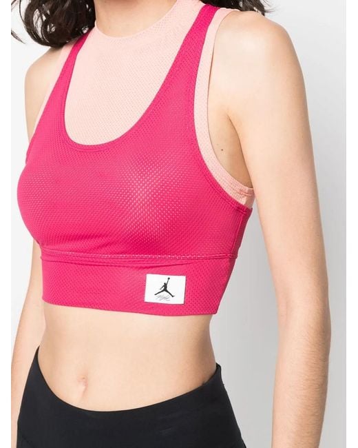 Nike Cropped Top in het Pink