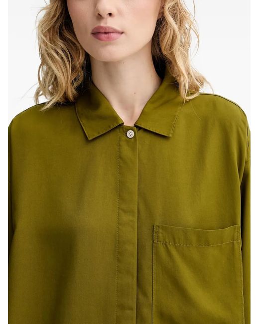 Marc O' Polo Green Chest-Pocket Shirt