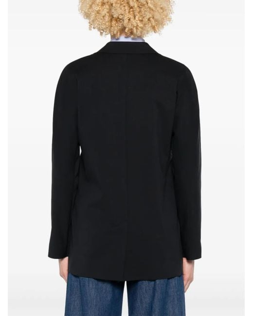 Max Mara シングルジャケット Black