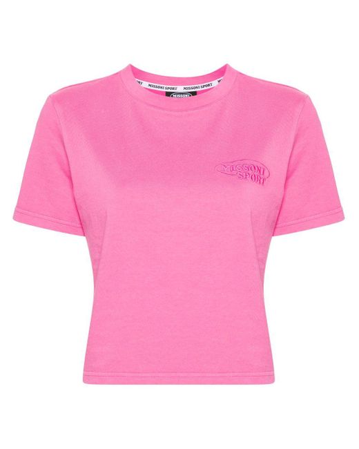 Missoni ロゴ Tシャツ Pink