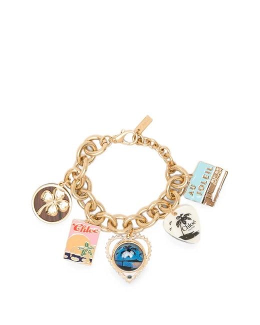Chloé Metallic Postcards Armband