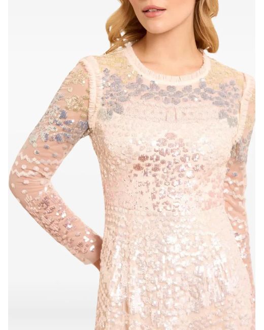 Vestido de fiesta Angeline Needle & Thread de color Pink