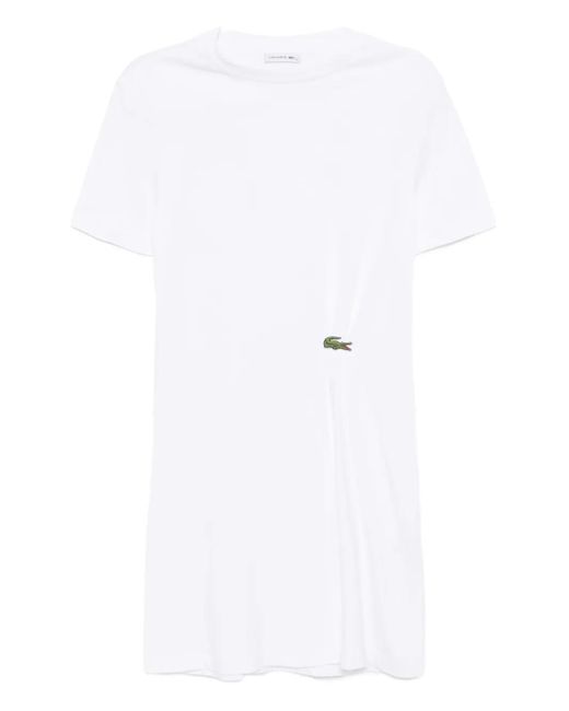 Lacoste ドレープ ドレス White