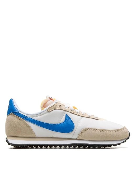 Nike Blue Waffle 2 Low-Top Sneakers