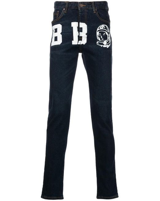 BBCICECREAM Blue Dromeda Slim-Cut Jeans for men