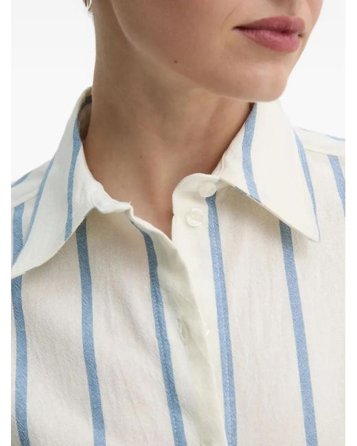 Camicia A Righe di Day Birger et Mikkelsen in White