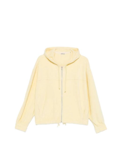 Auralee Natural Zip-Up Hooded Cotton Jacket for men