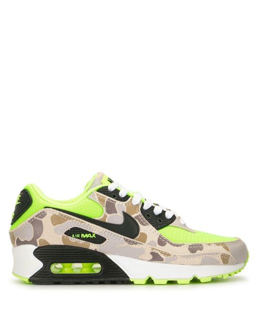 Nike Suede Air Max 90 "volt Duck Camo" Sneakers in Green for Men | Lyst  Australia