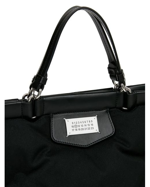 Maison Margiela White Glam Slam Quilted Padded Tote Bag