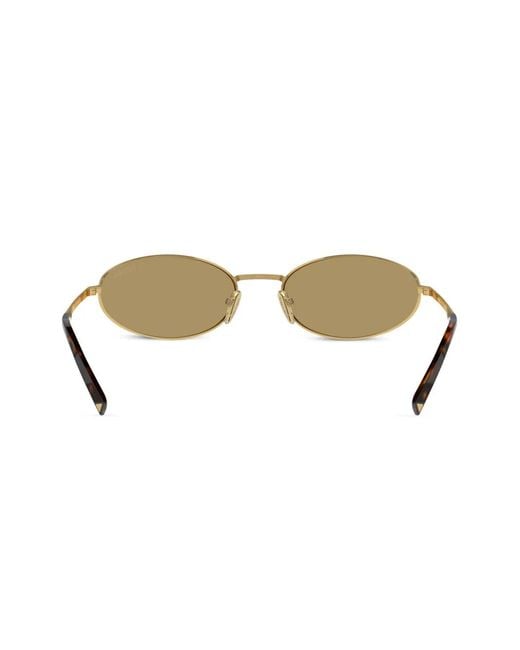 Prada Brown Cat-Eye Frame Sunglasses