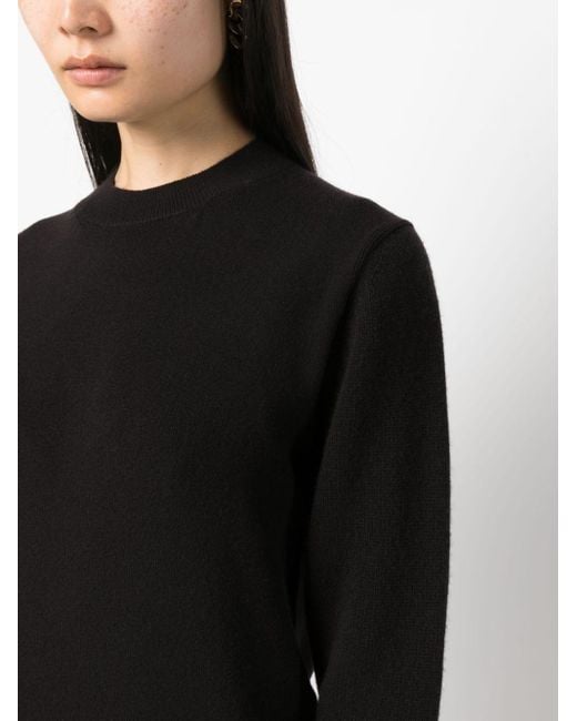 Fendi Black Pullover mit rundem Ausschnitt