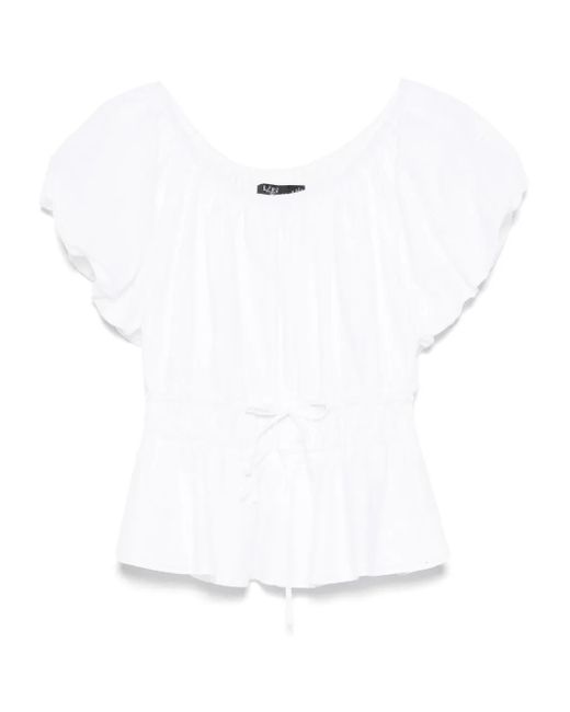 Ralph Lauren White Cotton Blouse