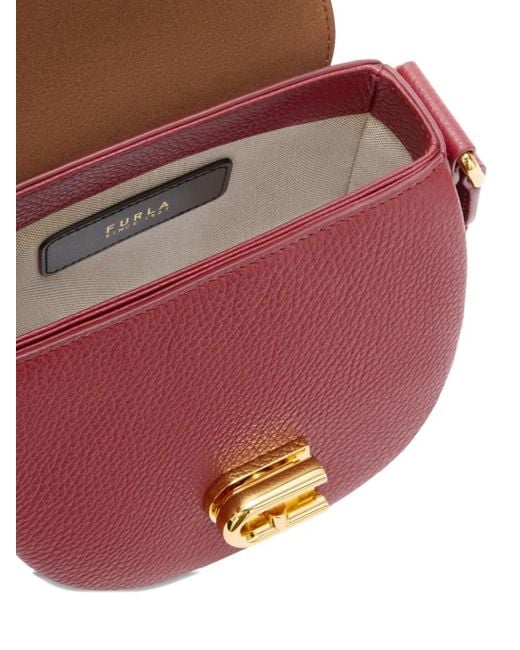 Sac À Bandoulière Lotus À Rabat Furla en coloris Purple