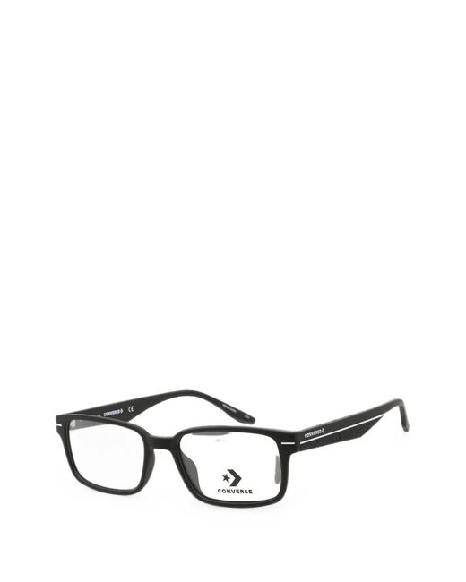 Converse Black Square-Frame Glasses for men
