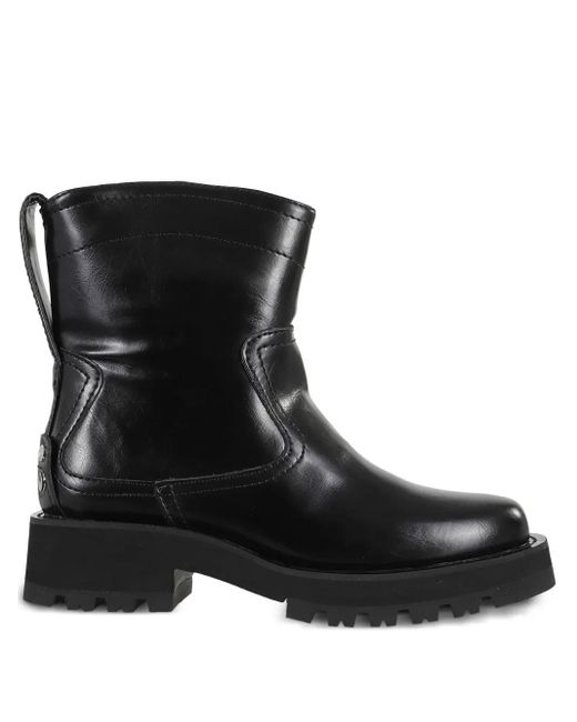 Ganni Black Studs Low Boot
