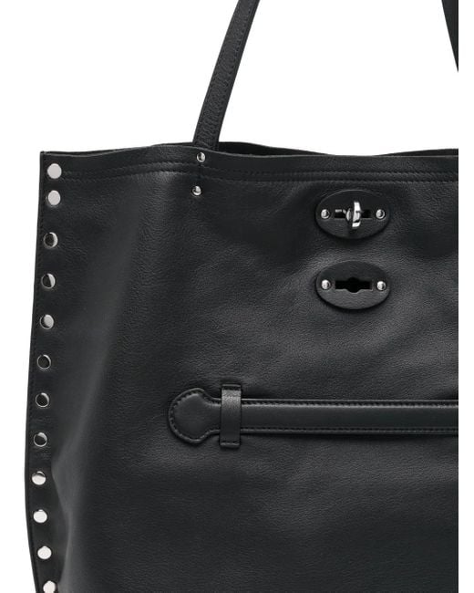 Zanellato Gray Medium A'Spasso Saeta Tote Bag