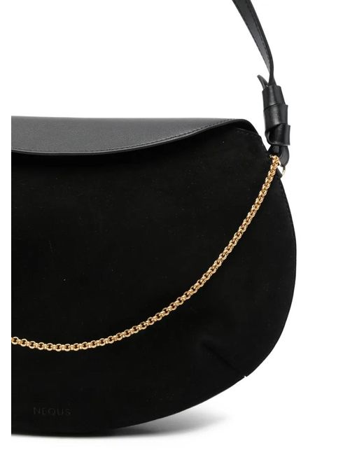 Neous Black Shoulder Bag Libra