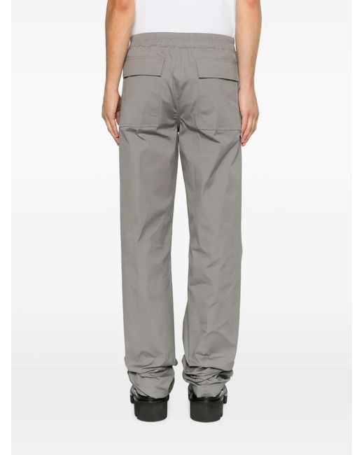 Rick Owens Gray Pantalon Dietrich À Lien De Resserrage for men