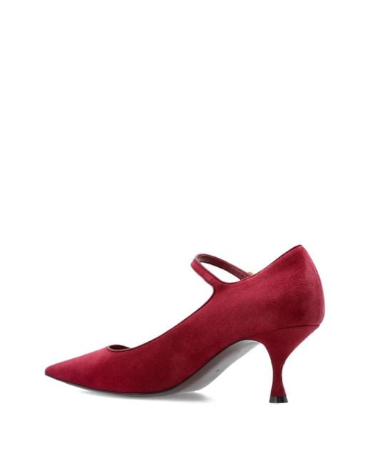 Dolce & Gabbana ポインテッドトゥ パンプス 60mm Red