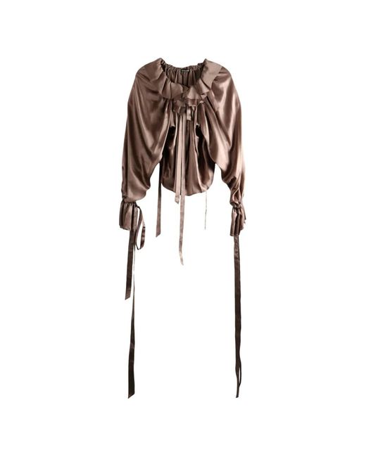 Blusa Stee Ann Demeulemeester de color White