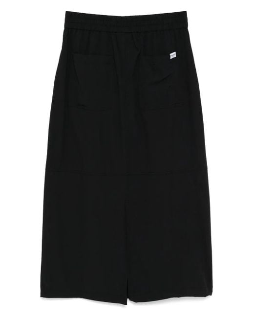 Chocoolate Black Logo-Printed Skirt