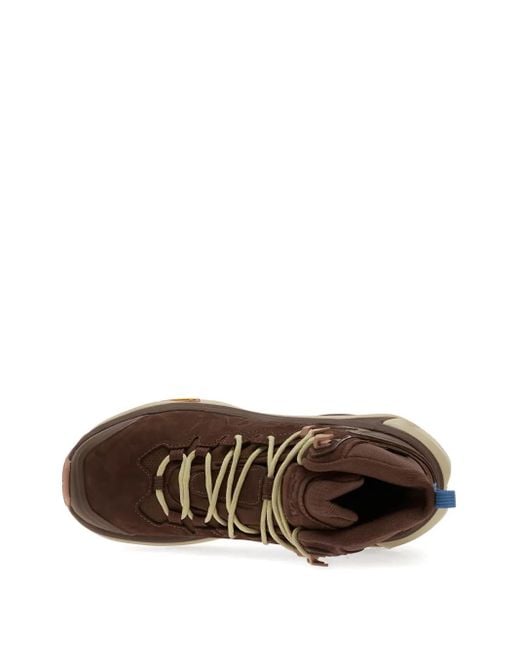 Hoka One One Kaha 3 Gore-Tex Wandellaarzen Met Veters in het Brown voor heren