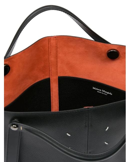 Maison Margiela Black Medium Dress-Age Dual-Wear Tote Bag