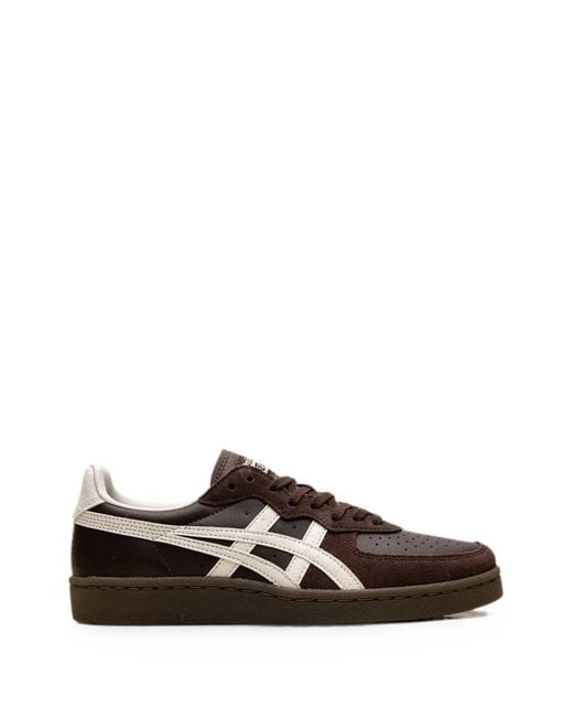 Onitsuka Tiger Brown Gsm Panelled Sneakers for men