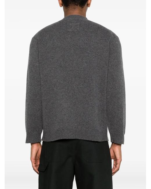 Nanushka Gray Crew Neck Sweater