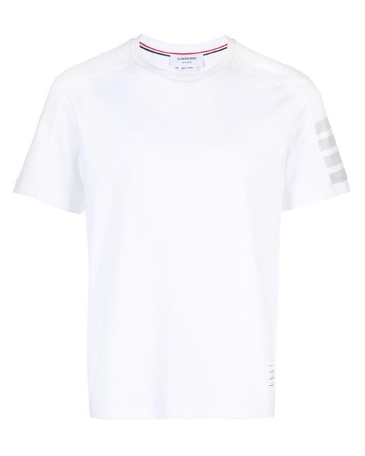 メンズ Thom Browne 4bar Tシャツ White