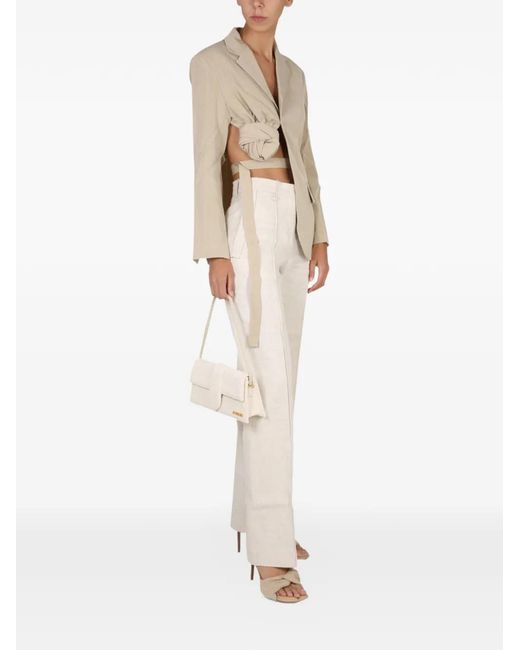 Jacquemus Natural Baccala Knotted Jacket