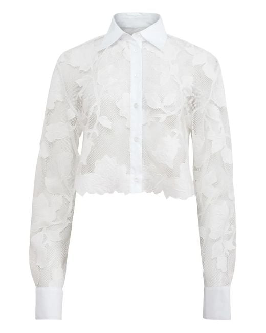 Fleur du Mal White Collette Shirt