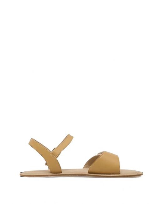 Be Lenka Metallic Barefoot Touch-Strap Flat Sandals