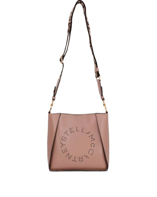 Borsa A Tracolla Mini Con Dettaglio Cut-Out di Stella McCartney in Pink
