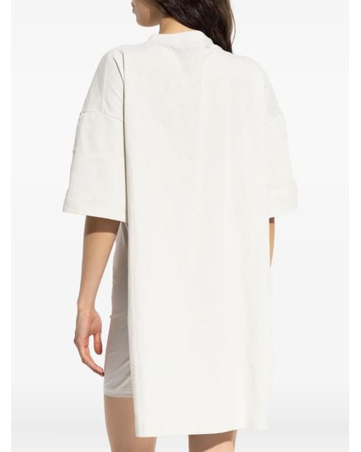 Balenciaga White Cotton Dress
