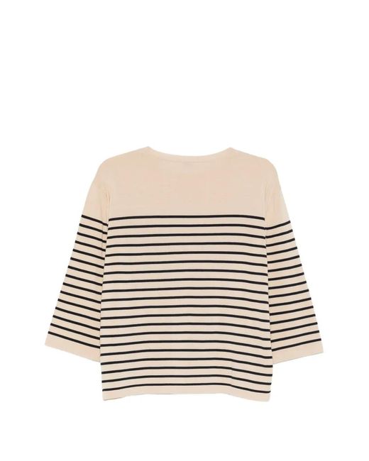Aspesi Natural Striped Jersey