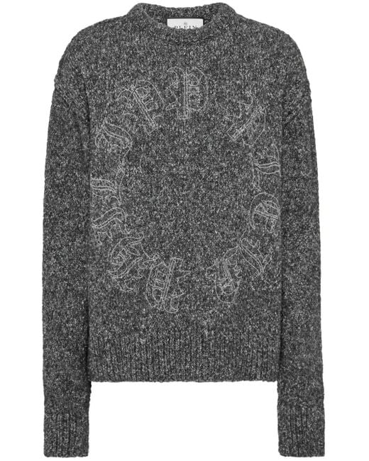 Philipp Plein ロゴ プルオーバー Gray