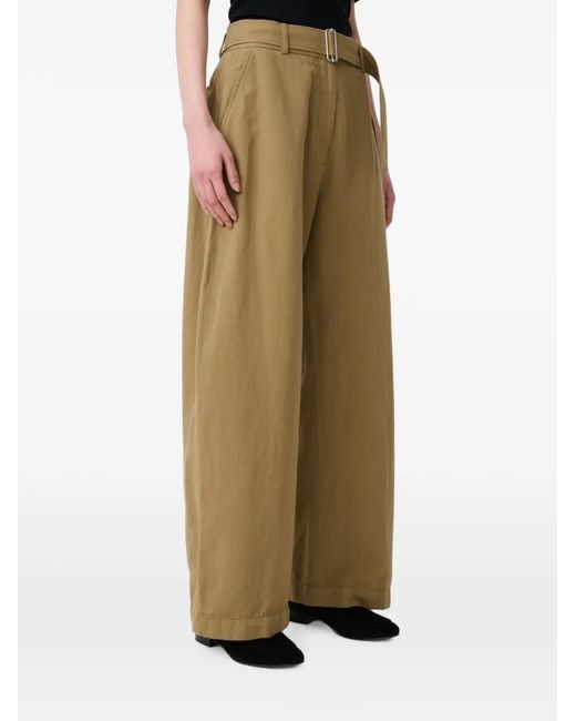 Studio Nicholson Green Chatto Belted Trousers