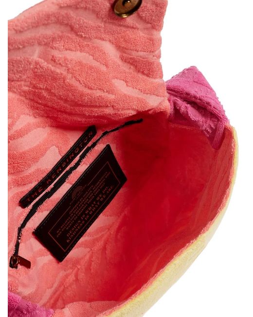 Kurt Geiger Pink Knot-Strap Shoulder Bag