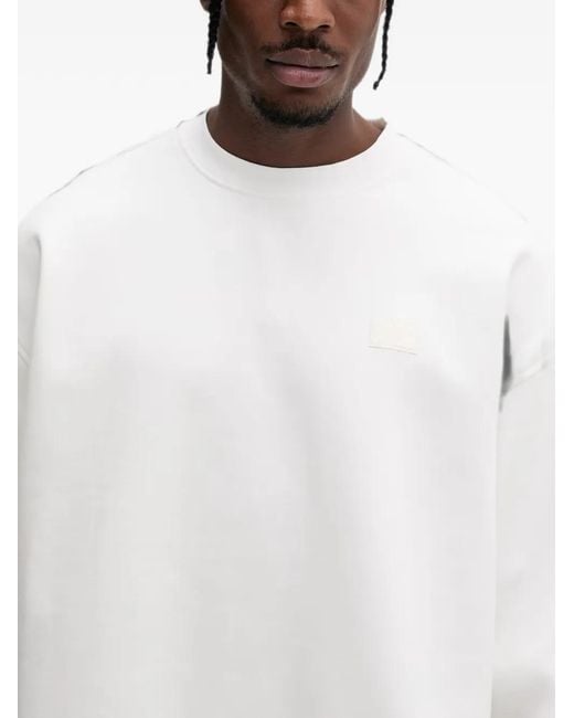 Vans White Premium Crewneck Sweatshirt for men